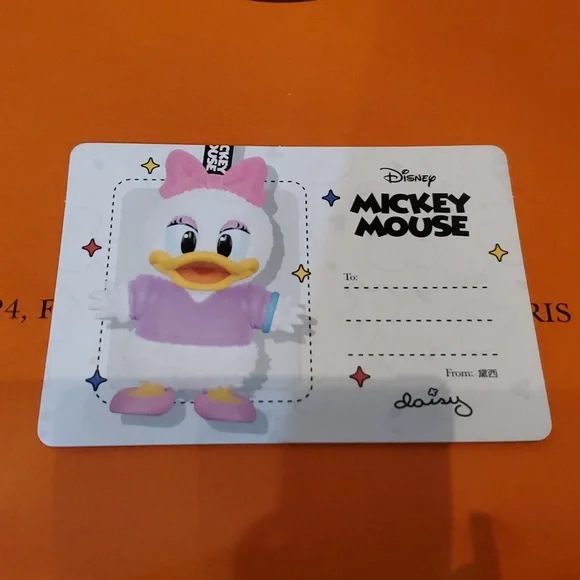 AUTHENTIC POPMART Mickey Family Cute Together Keychain/Bag Charm - DAISY 💜🩷💜 - Picture 4 of 11